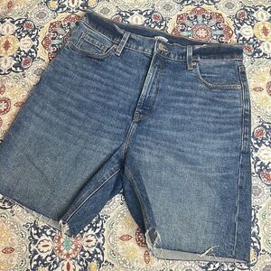 Old Navy high rise jean shorts